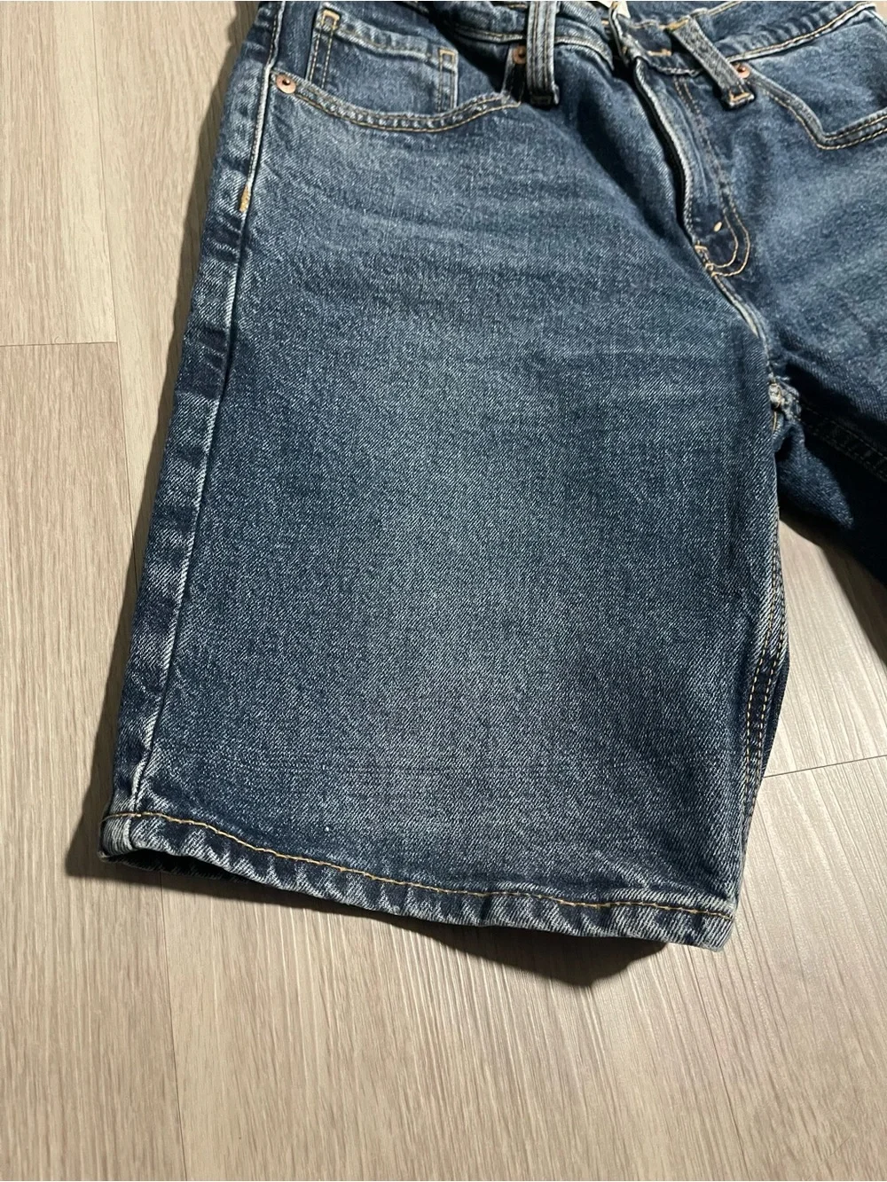 Levi's Men's Indigo Denim Jean Shorts